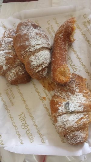 cornetti at Bar Dolcezza in Catania