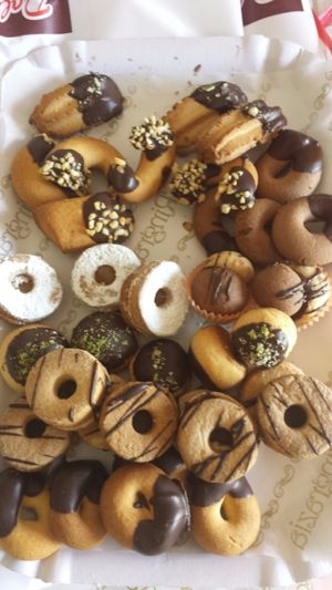 pasticcini vari at Bar Dolcezza in Catania