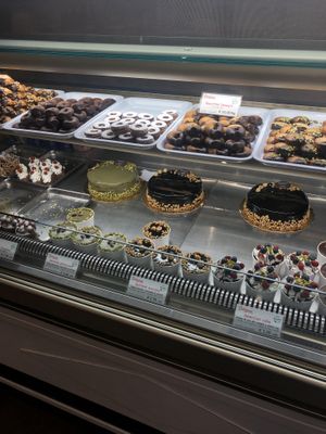 Vegan desserts  at Bar Dolcezza in Catania