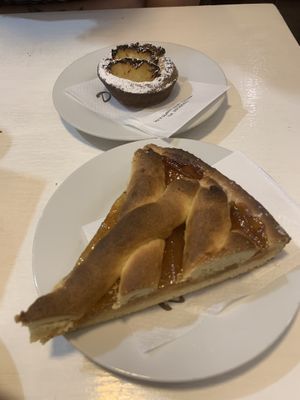 Crostata with marmalade and pineapple pie    at Bar Dolcezza in Catania