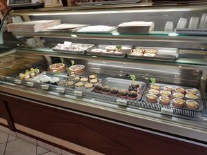 vetrina dolci  at Bar Dolcezza in Catania