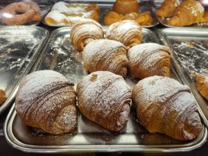 Cornetto con marmellata at Bar Dolcezza in Catania