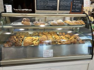 Dessert case   at Bar Dolcezza in Catania