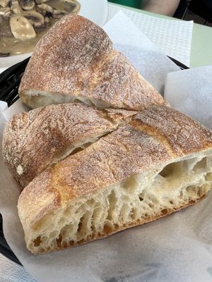 Amazing bread   at Bar Dolcezza in Catania