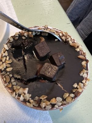 The mousse desert   at Bar Dolcezza in Catania