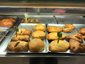 Vegan calzone  at Bar Dolcezza in Catania