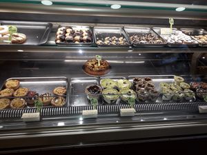 Vegan pastries  at Bar Dolcezza in Catania