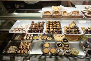 Counter at Bar Dolcezza in Catania