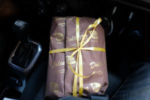 Nicely packaged desserts at Bar Dolcezza in Catania