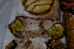 Cannoli at Bar Dolcezza in Catania