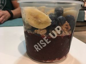 Kale yeah acai bowl  at Rise Up in San Antonio