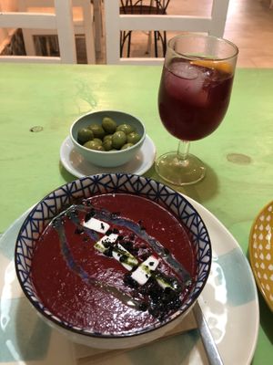 Gazpacho  at La Veganesa in Cadiz