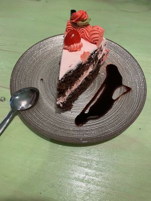 Cake at La Veganesa in Cadiz