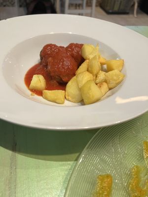 Polpette  at La Veganesa in Cadiz