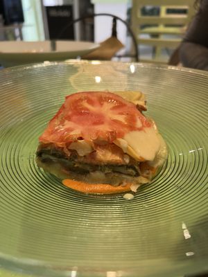 “Lasagne"  at La Veganesa in Cadiz