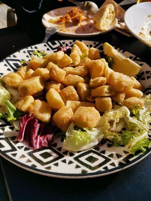 Vegan adobo made of veggies at La Veganesa in Cadiz