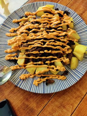 Patatas bravas at La Veganesa in Cadiz