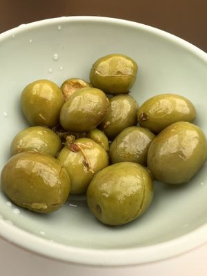  Cracked olives marinated in brine. The best!  at La Veganesa in Cadiz