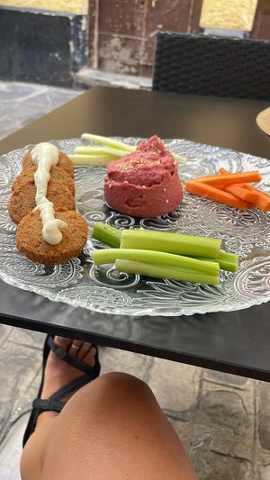 Rather disappointing portion for a €10.40 plate   at La Veganesa in Cadiz