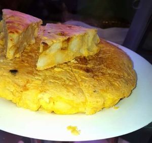 Vegan tortilla chips at La Veganesa in Cadiz