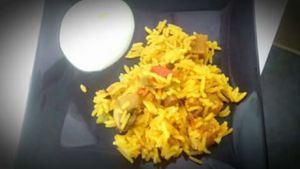 Vegan paella at La Veganesa in Cadiz