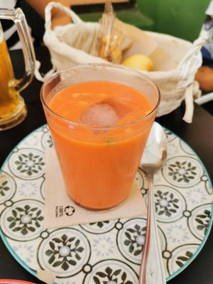 Gazpacho at La Veganesa in Cadiz