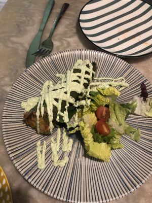 Pepper Tortilla #Veganuary at La Veganesa in Cadiz