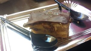 yummy cake at La Veganesa in Cadiz