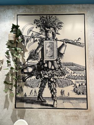 Great decor inside this restaurant 😀  at La Veganesa in Cadiz