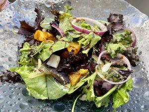 Fennel salad  at La Veganesa in Cadiz