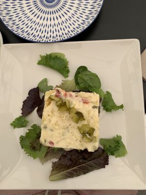 Salada russa  at La Veganesa in Cadiz