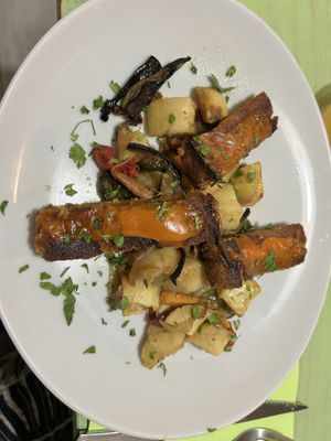 Seitan  at La Veganesa in Cadiz