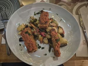 Seitan at La Veganesa in Cadiz