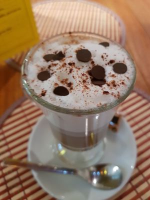 Cappucino at La Veganesa in Cadiz