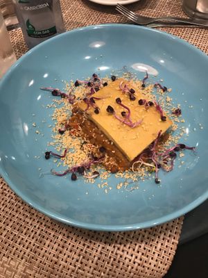 Moussaka de lenyejas at La Veganesa in Cadiz