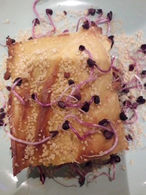 Lentil Mousaka at La Veganesa in Cadiz