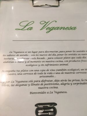 Carta at La Veganesa in Cadiz
