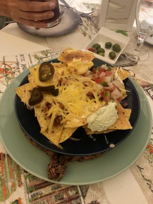 Nachos  at La Veganesa in Cadiz