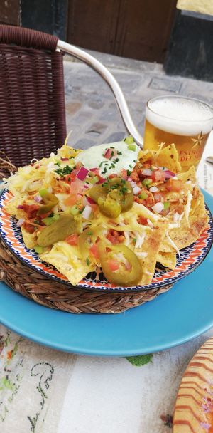 Nachos at La Veganesa in Cadiz