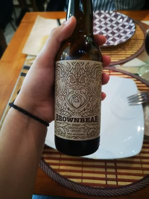 Chocolate beer! at La Veganesa in Cadiz