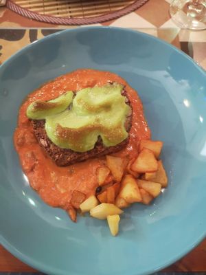 Meatloaf at La Veganesa in Cadiz