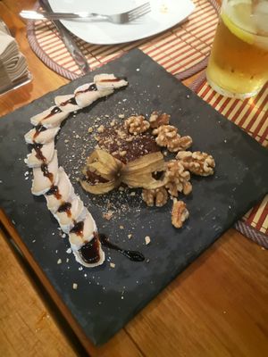 Cheese board at La Veganesa in Cadiz