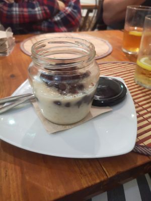 Chocolate rice pudding at La Veganesa in Cadiz
