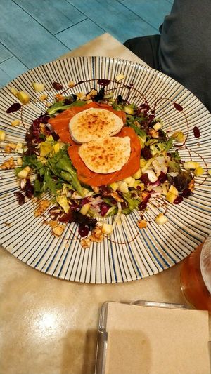 Ensalada at La Veganesa in Cadiz