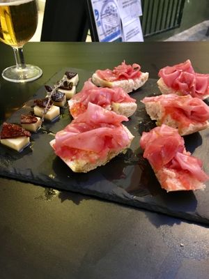 Iberian no-ham at La Veganesa in Cadiz