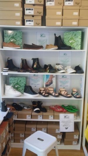 vegan shoes at The Cruelty Free Shop in South Brisbane