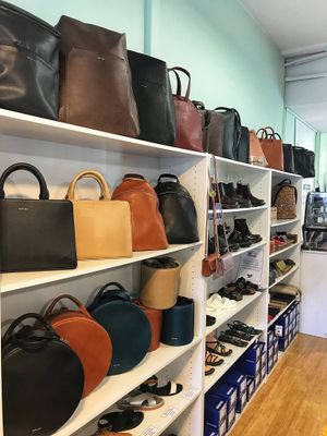 Matt & Nat bags, Vegan dr Martens and Birkenstocks!  at The Cruelty Free Shop in South Brisbane