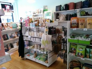 interior at The Cruelty Free Shop in South Brisbane