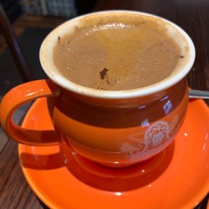 Vegan hot chocolate  at San Churro in Carlton