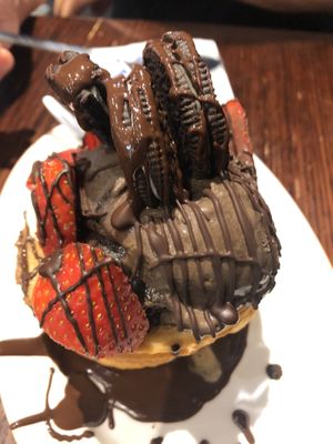 Vegan happy bowl at San Churro in Carlton